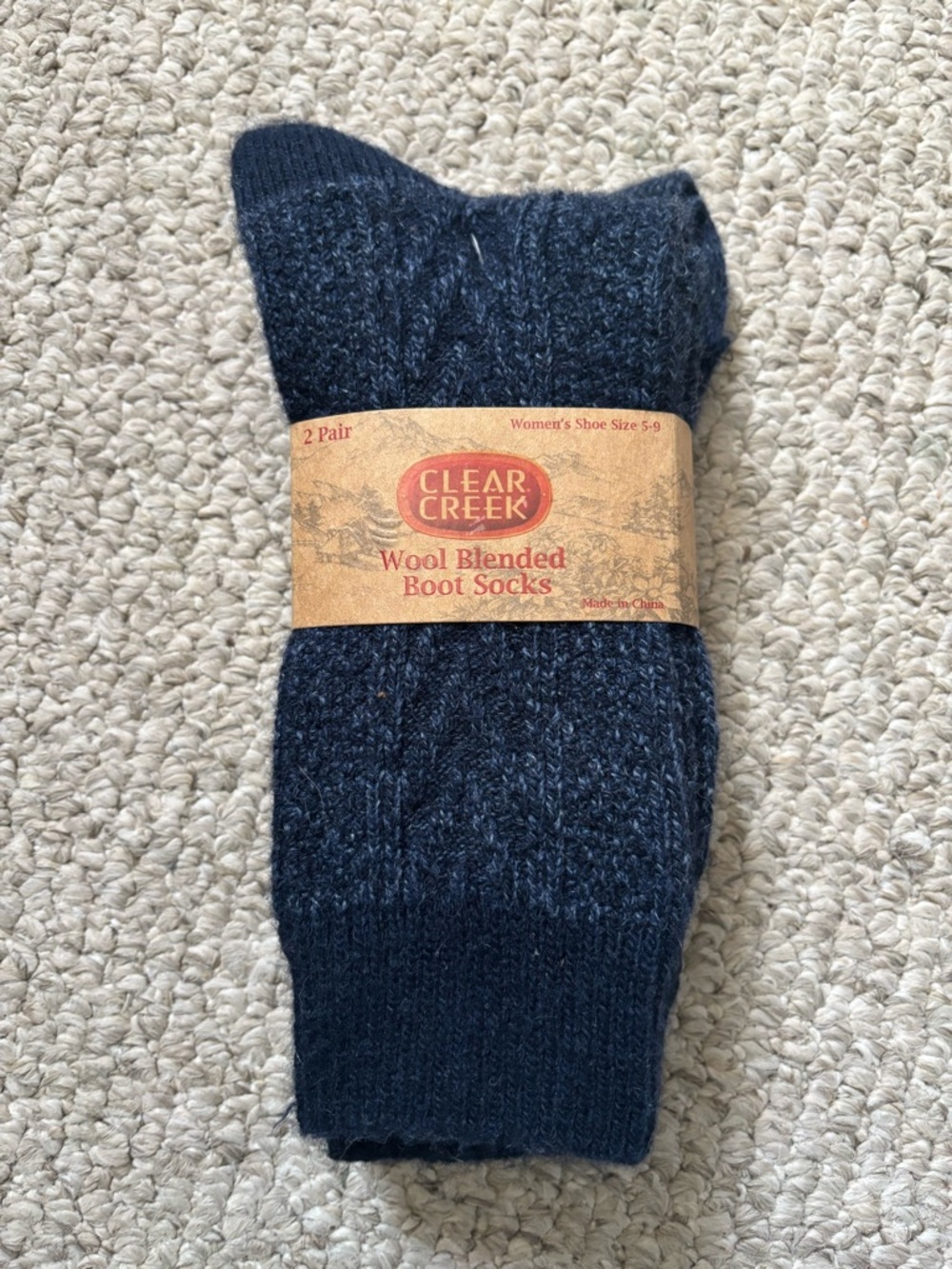 Clear Creek Wool Blended Boot Socks